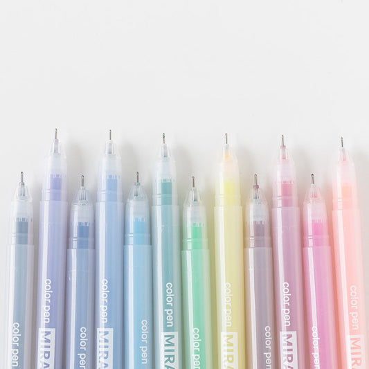 12PCS/lot Color Gel Pen 0.5mm #pen302