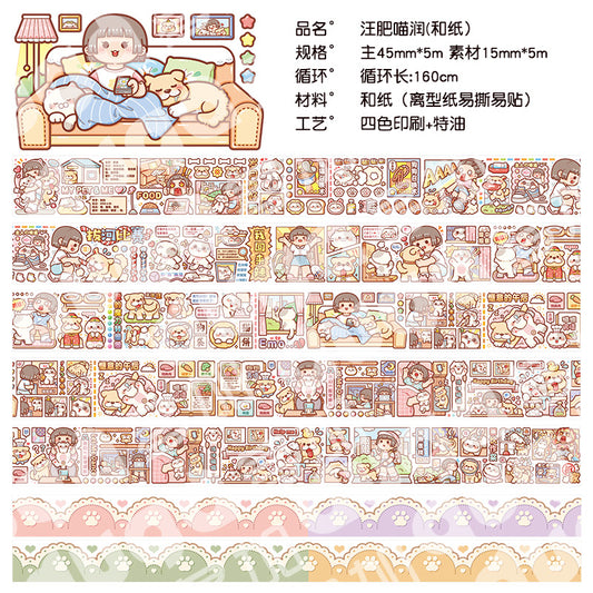 New cute girl sticker Fairy tales of lovely characters sticker #S2301