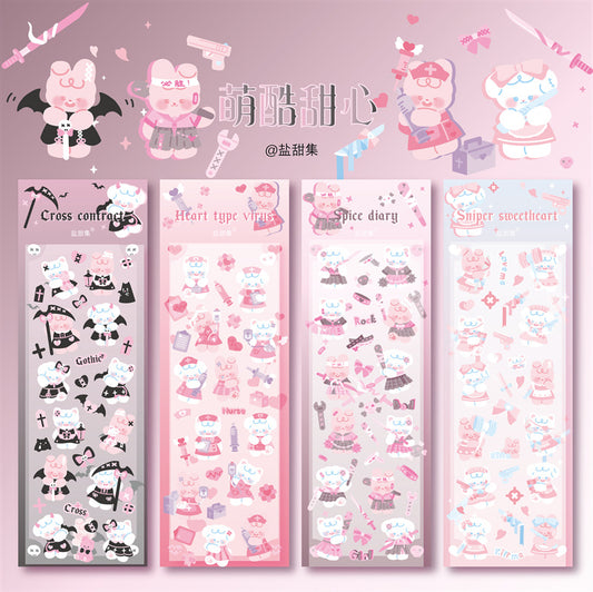 New cute cartoon stickers #S0370