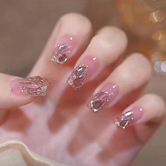 Shiny rhinestones Wear Nail Art Patch #N7561