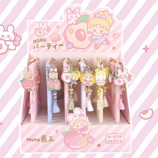 cartoon cute pendant fountain pen 2pcs/lot #p3478