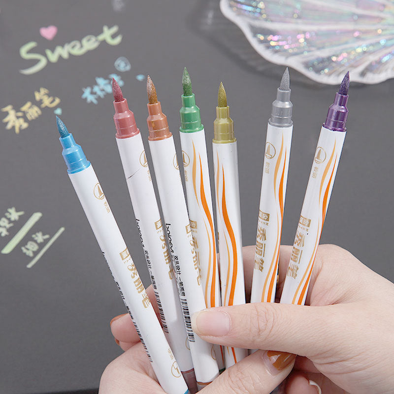 metallic color Pearl soft pen #pen0552