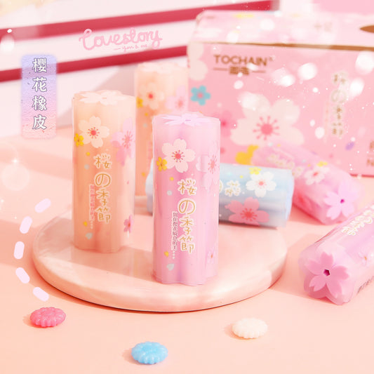 Cherry Blossom Eraser 2pcs #E3474