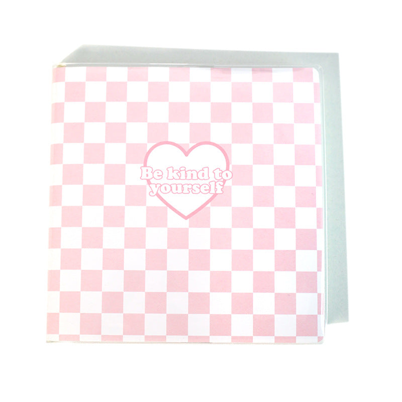 Sweet small square series hand account material notebook#N9486