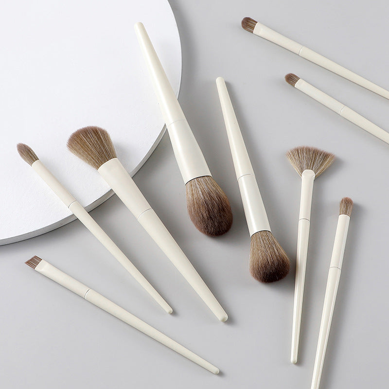 10 Makeup Brush Set Soft Loose Foundation Blush Eye Shadow Highlighter Brush #T6024