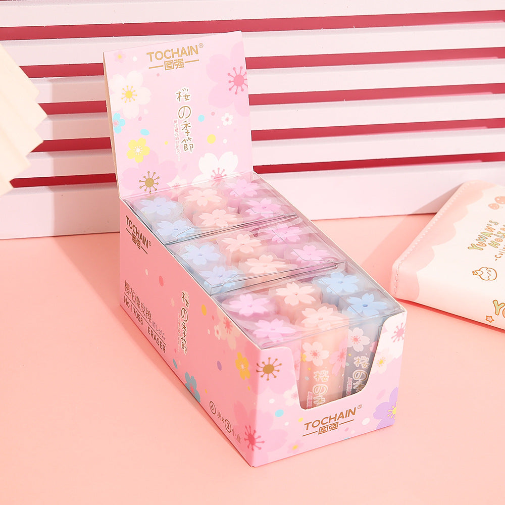 Cherry Blossom Eraser 2pcs #E3474