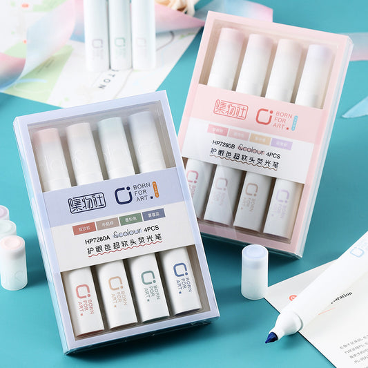 Highlighter set 4pcs/lot#p6354