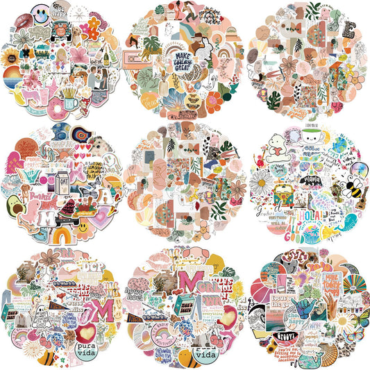 50 pcs/lot Bohemians personalized waterproof stickers #st1456